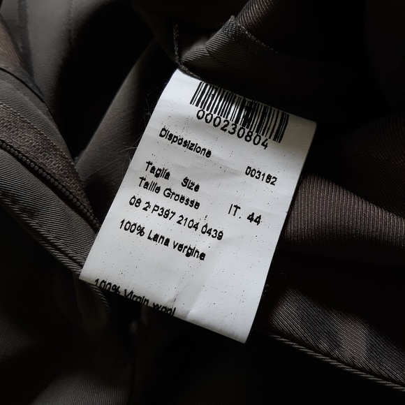 SALE! NWT Piazza Sempione Taupe Wide Leg Pants - Picture 6 of 7